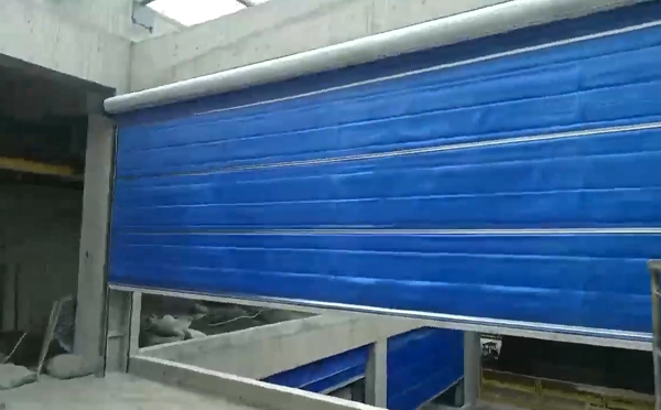 大型物流园区完成特克斯防火门整体安装工程