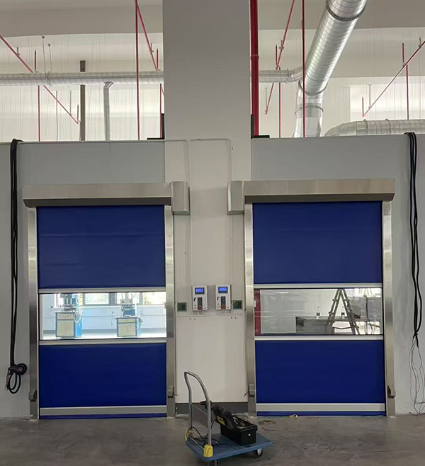 特克斯快速特克斯卷帘门助力食品加工车间环境升级