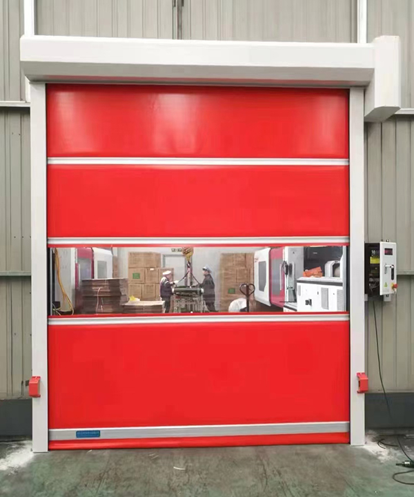 特克斯快速特克斯卷帘门提升电子制造厂房分区管理效率